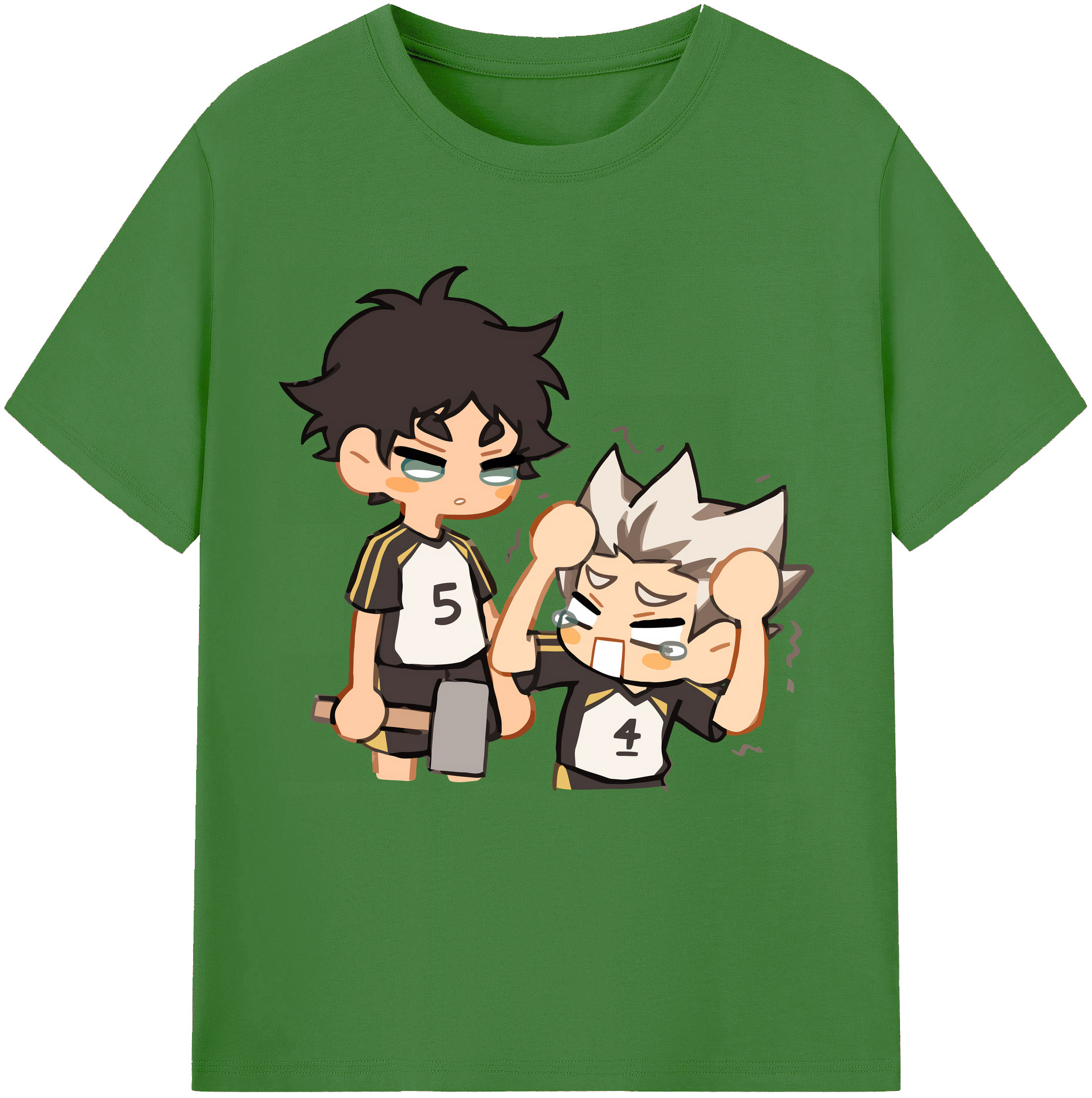 （画像用） ハイキュー!! Haikyu!! レディースカジュアルプリントTシャツ（綿100％）